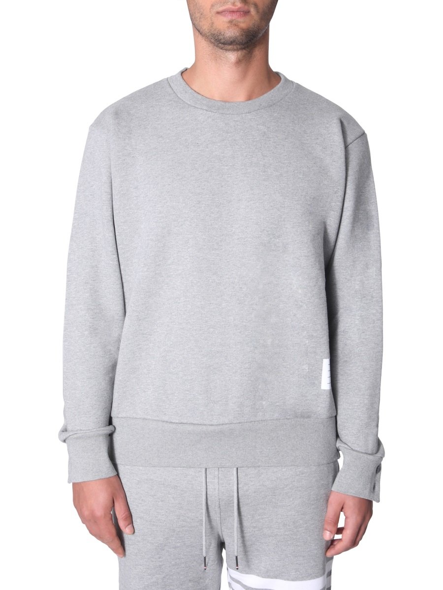 Thom Browne RWB Stripe Crewneck Sweatshirt