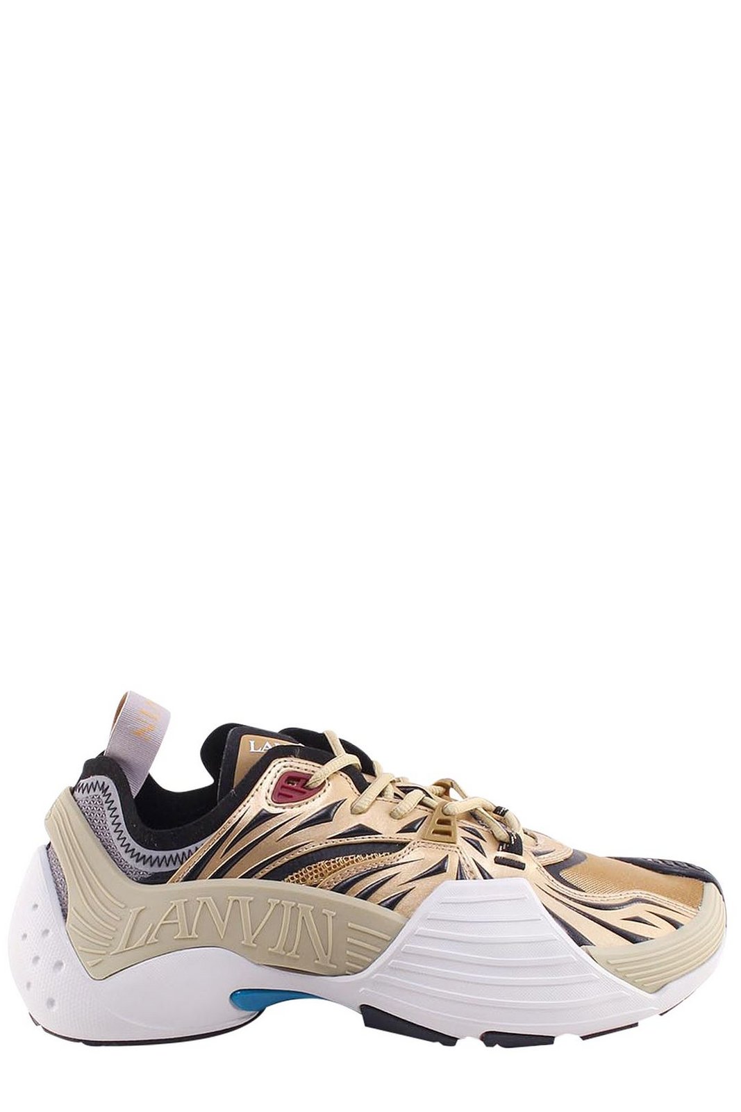 Lanvin Flash-X Lace-Up Sneakers