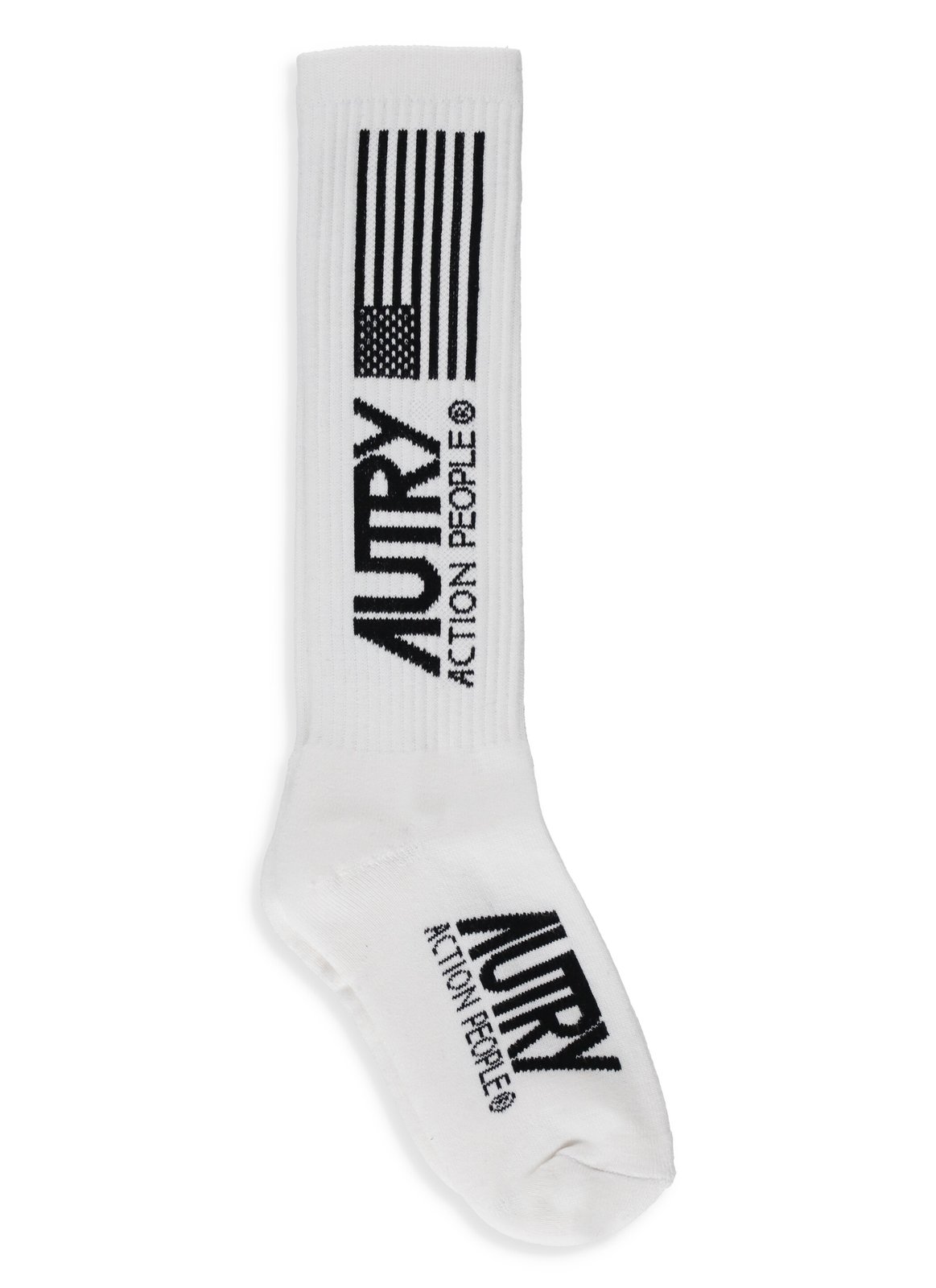Autry Stripe Detailed Socks
