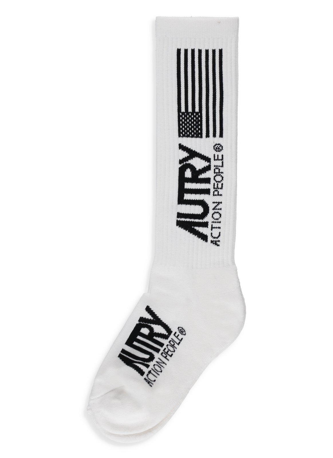 Autry Stripe Detailed Socks