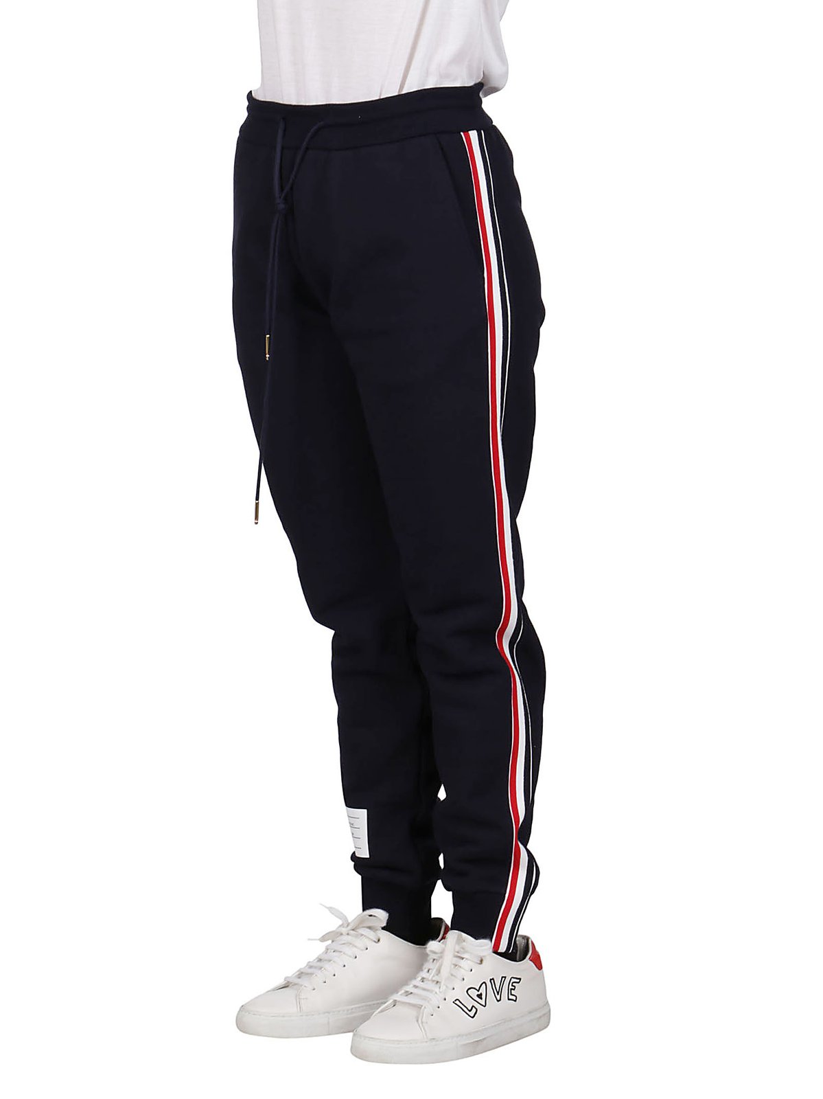 Thom Browne Classic Loopback Stripe Sweatpants