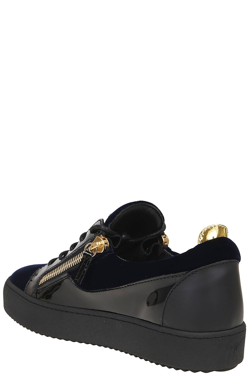 Giuseppe Zanotti Frankie Zip-Detailed Lace-Up Trainers