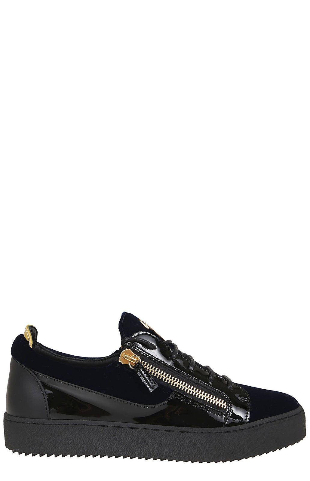 Giuseppe Zanotti Frankie Zip-Detailed Lace-Up Trainers