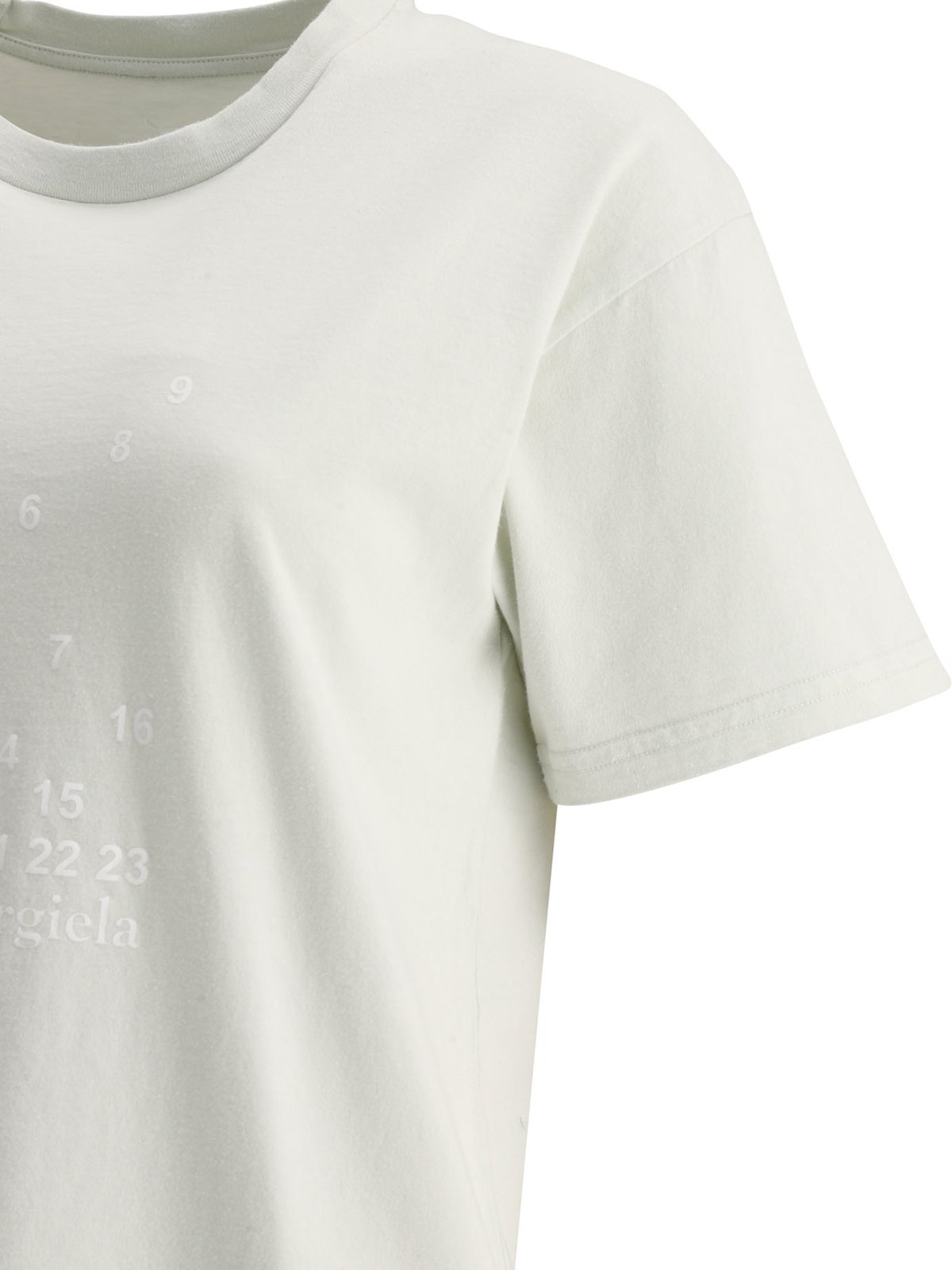 Maison Margiela Logo Printed Jersey T-Shirt