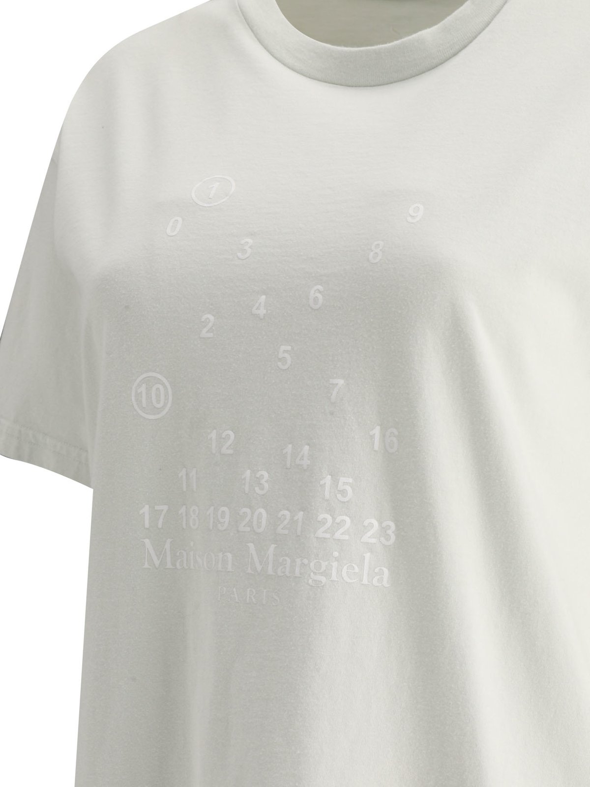 Maison Margiela Logo Printed Jersey T-Shirt