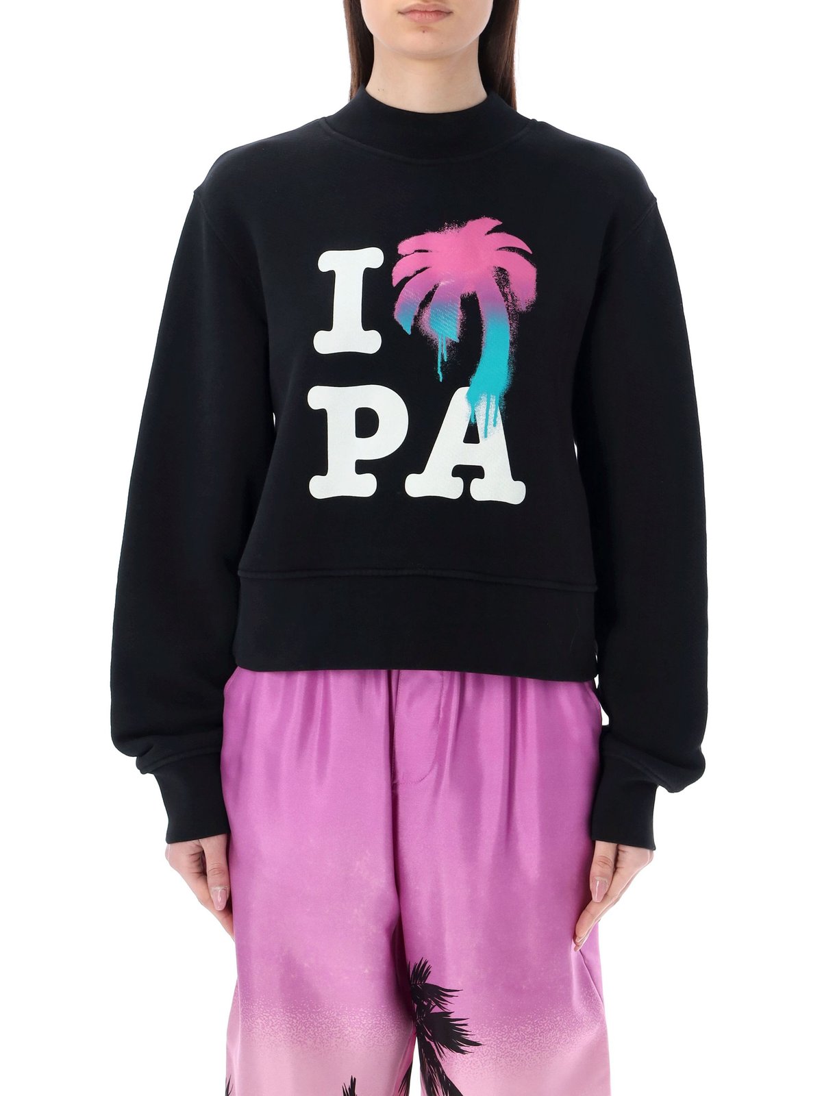 Palm Angels I Love PA Crewneck Sweatshirt