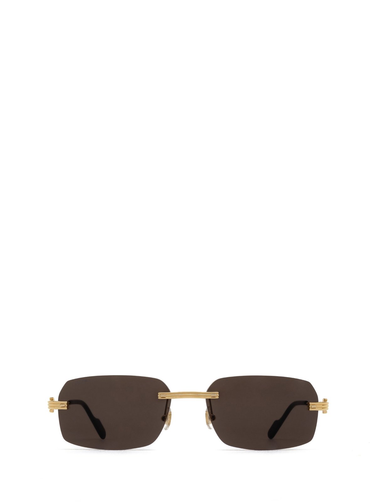 Cartier Rectangular Frame Sunglasses
