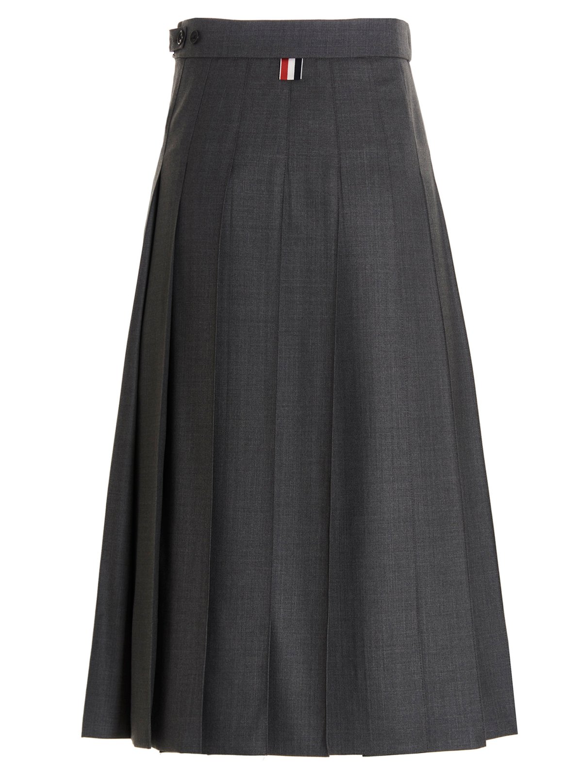 Thom Browne RWB Stripe Pleated Midi Skirt 3 Thom Browne RWB Stripe Pleated Midi Skirt