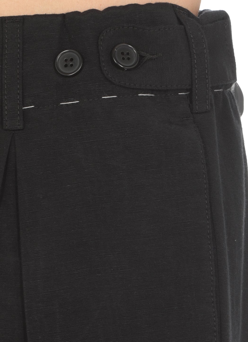 Maison Margiela High-Waist Straight-Leg Drawstring Trousers