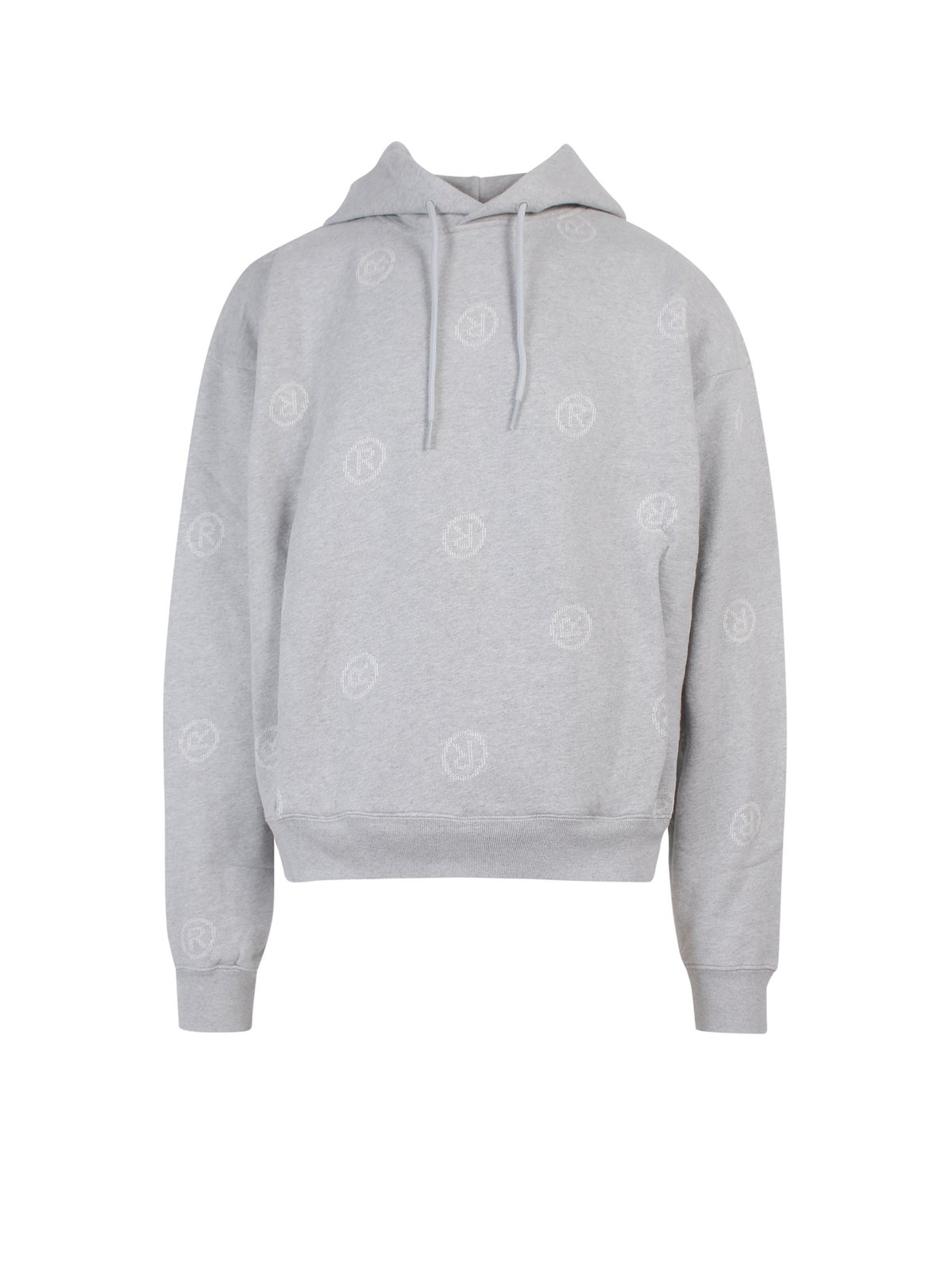 Martine Rose Slogan Printed Drawstring Hoodie
