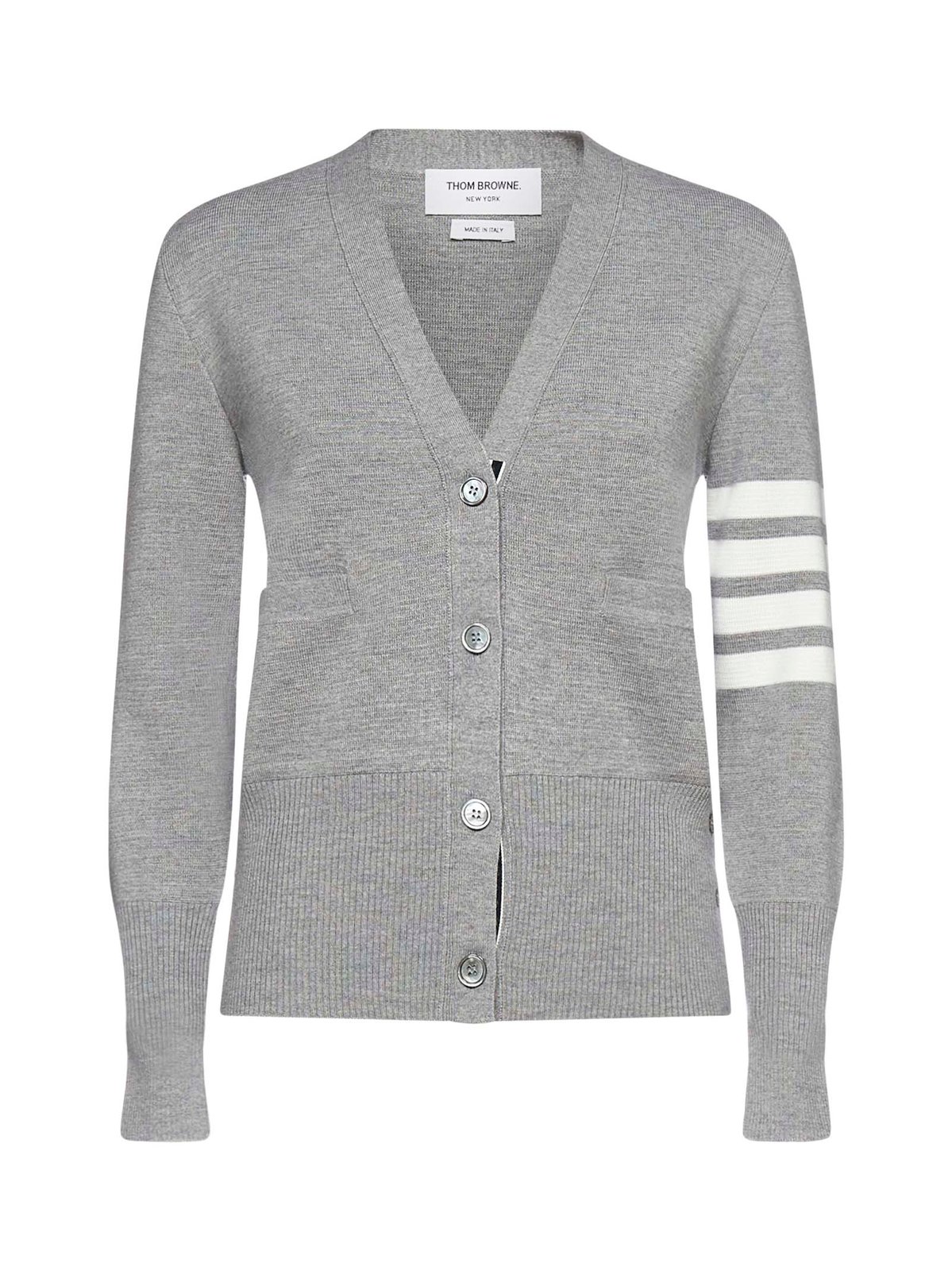 Thom Browne 4-Bar Milano Stitch Buttoned Cardigan