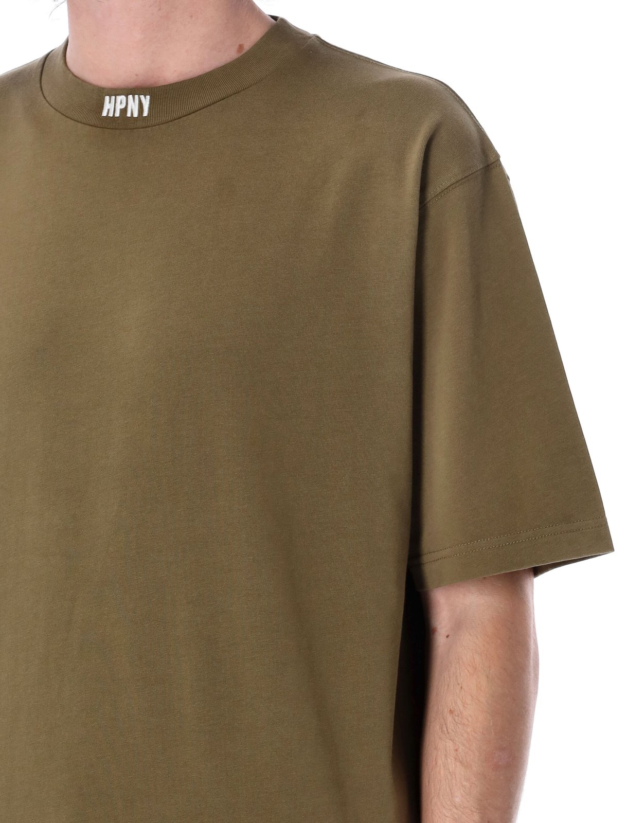 Heron Preston Logo Embroidered Crewneck T-Shirt