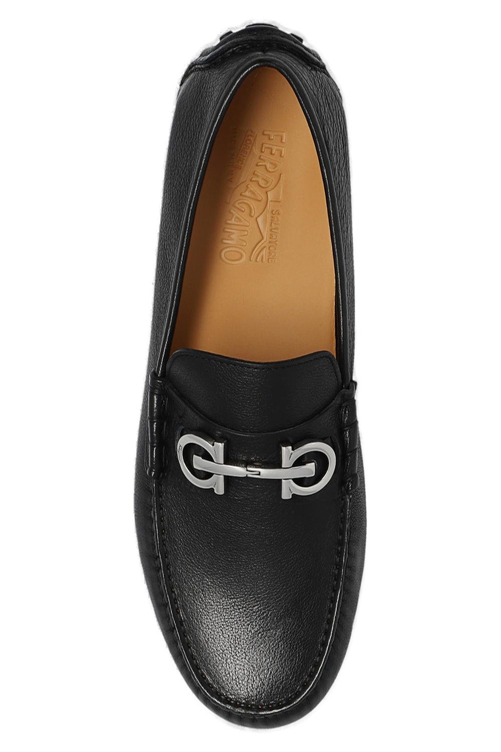 Ferragamo Grazioso Logo Plaque Loafers