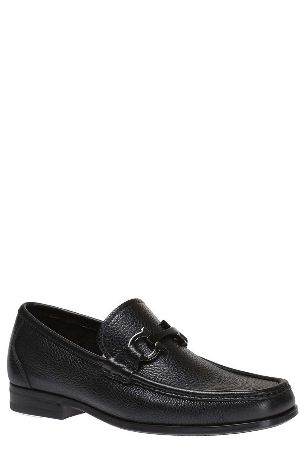 Ferragamo Gancini Ornament Moccasins