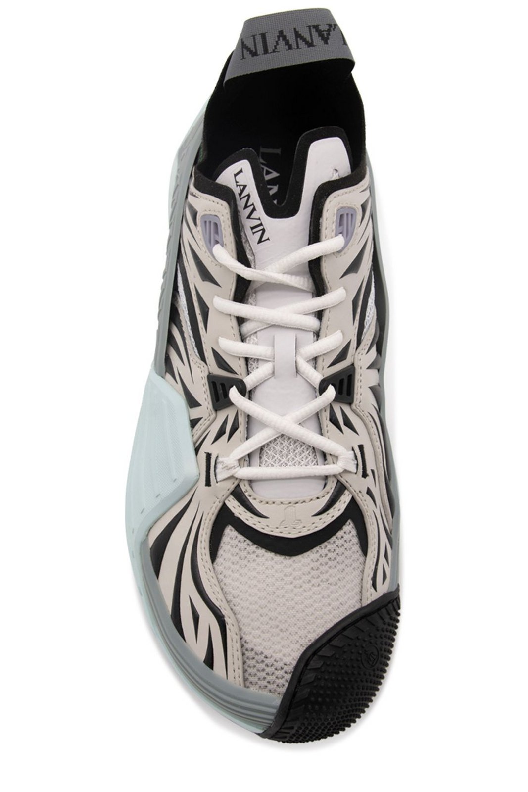 Lanvin Flash-X Lace-Up Sneakers