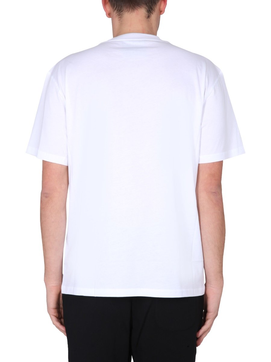 Moschino T-Shirt mit Rundhalsausschnitt und Logo-Print