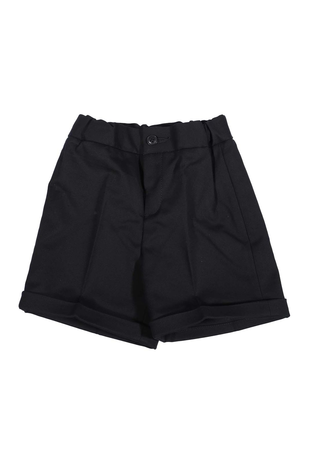 Emporio Armani Kids Shorts mit hoher Taille und Knopfdetail