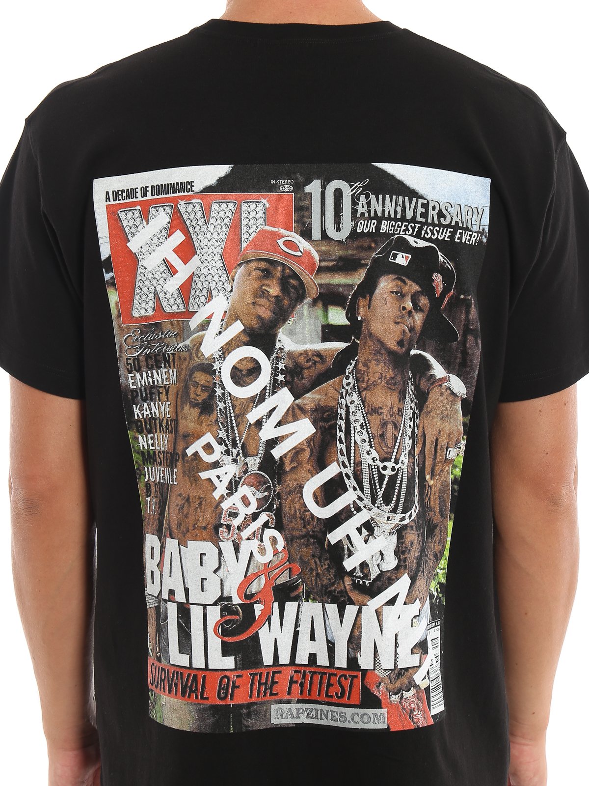 Ih Nom Uh Nit Graphic Logo Print Oversized T-Shirt