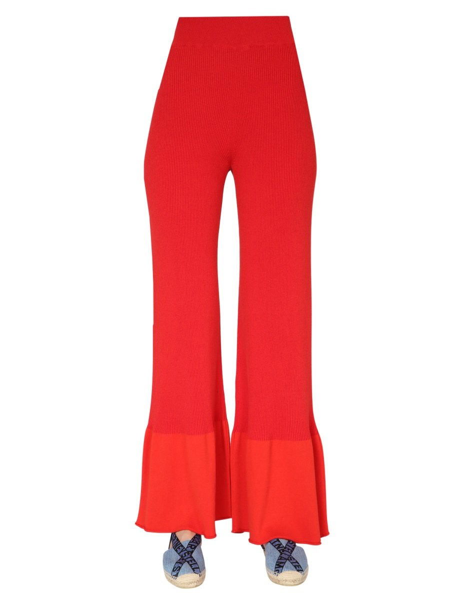 Stella McCartney Rippstrickhose