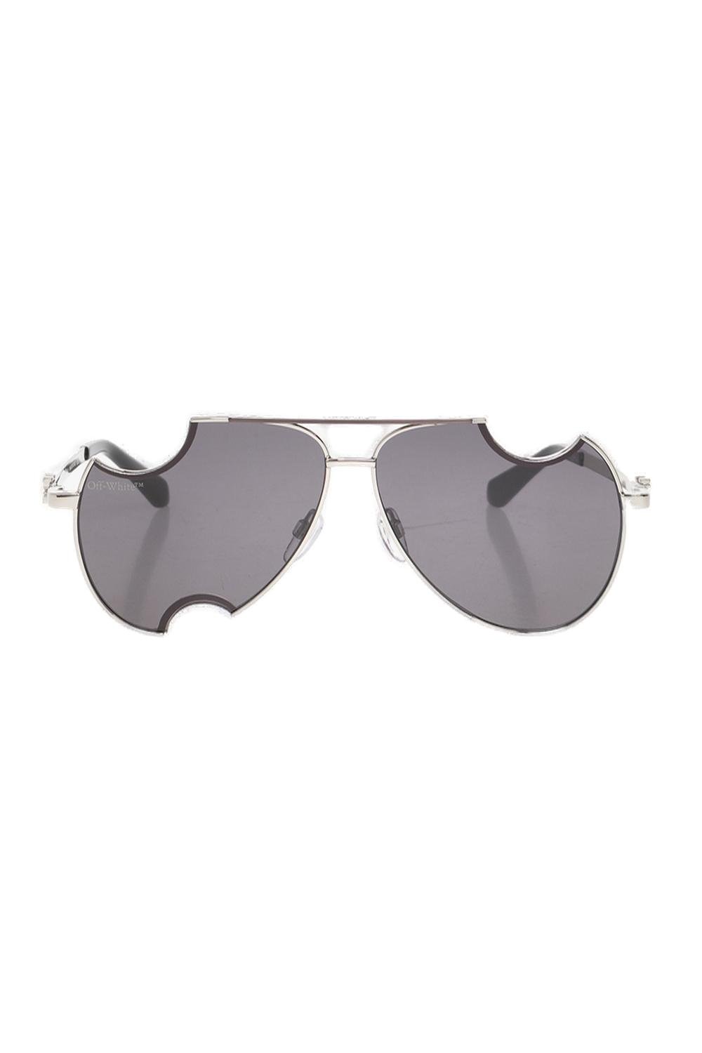 Off-White Dallas Cut-Out Pilotensonnenbrille
