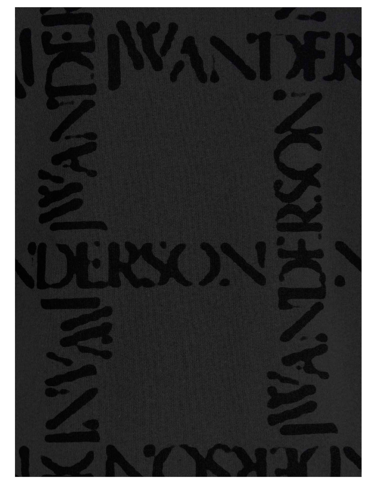 T-Shirt mit Rundhalsausschnitt und JW Anderson-Logo
