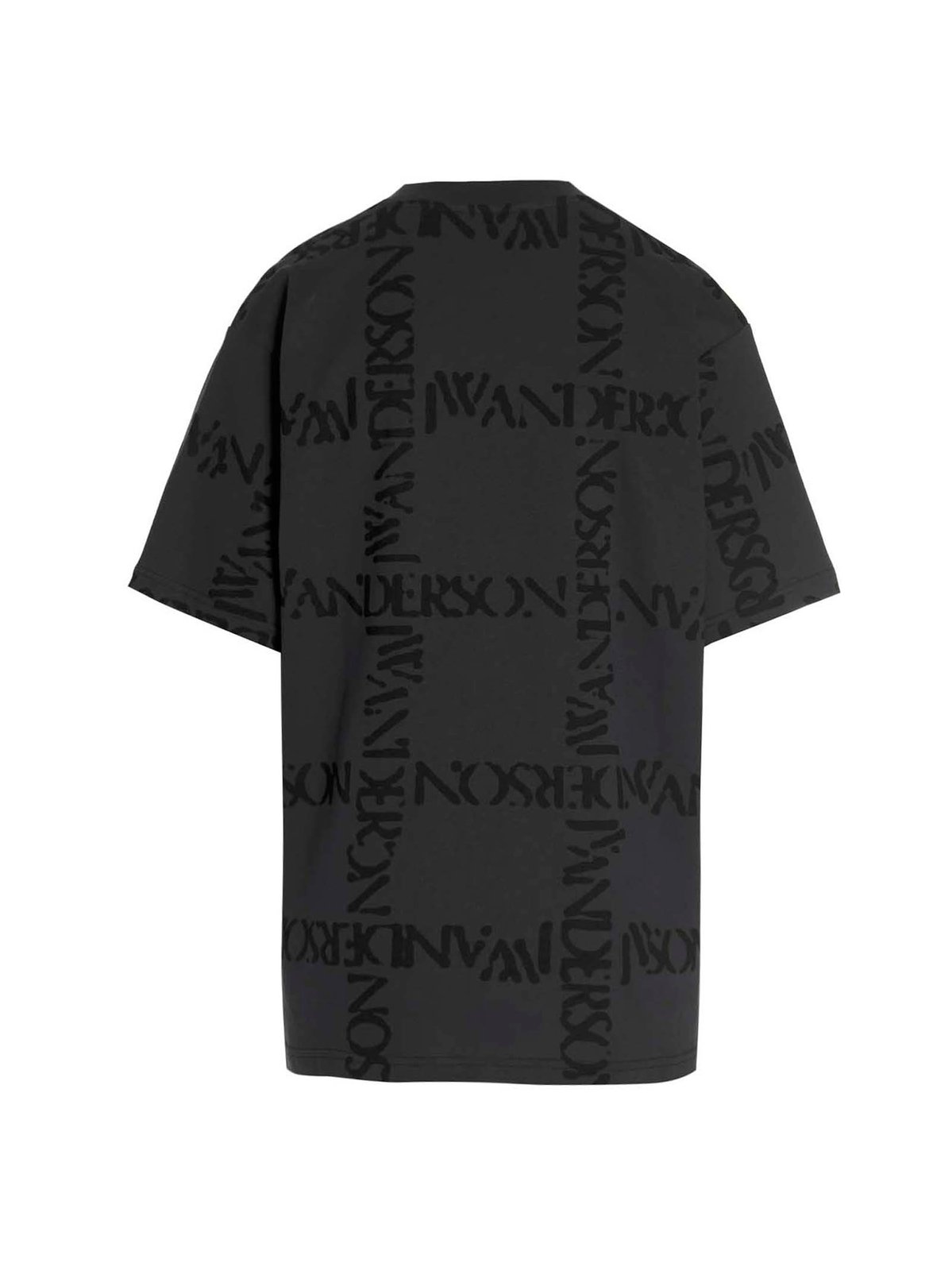 T-Shirt mit Rundhalsausschnitt und JW Anderson-Logo