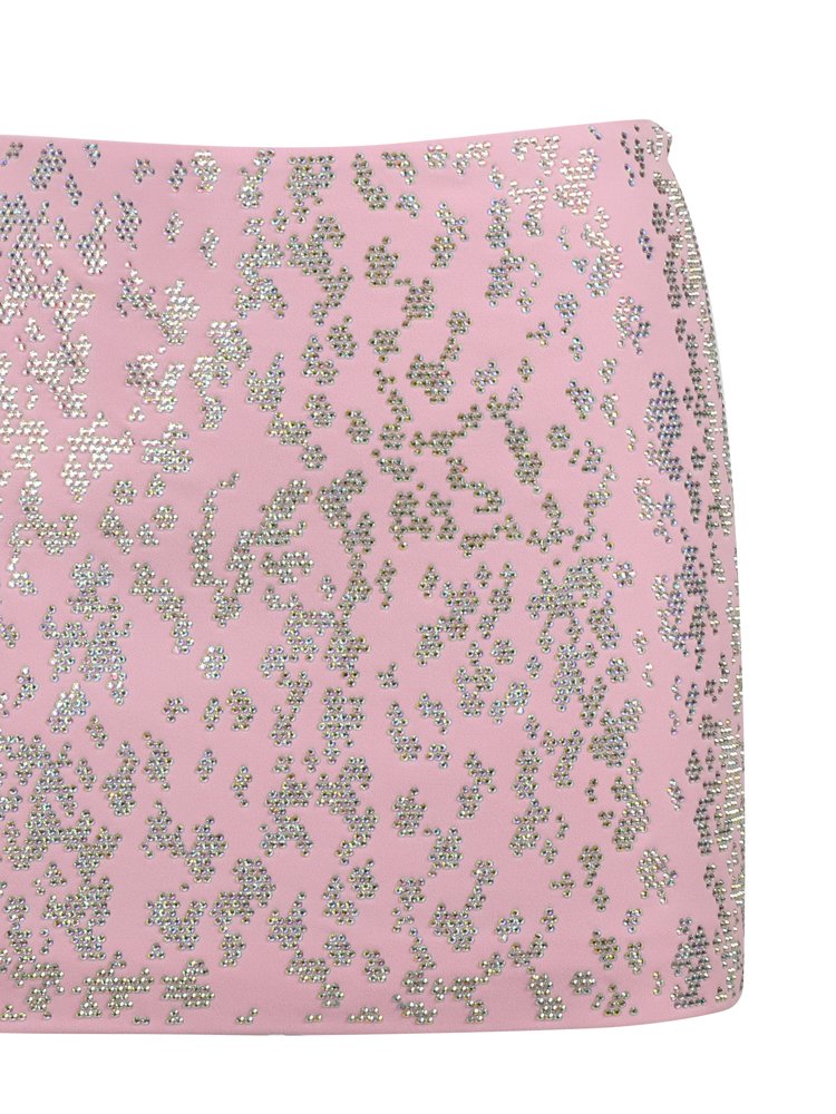 Blumarine Embroidered Mini Skirt
