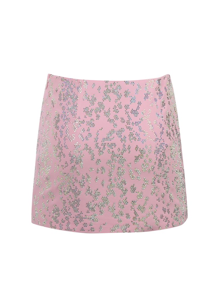 Blumarine Embroidered Mini Skirt