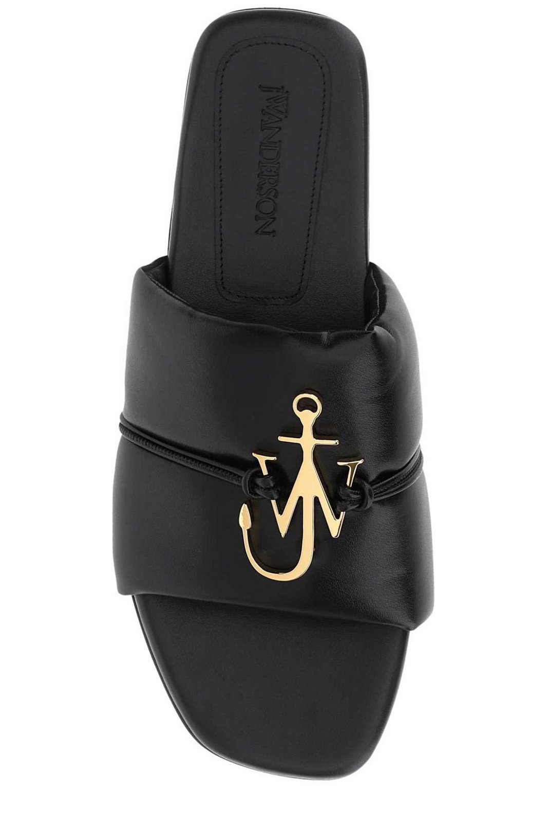 JW Anderson JW Anchor Plaque Slip-On Sandals
