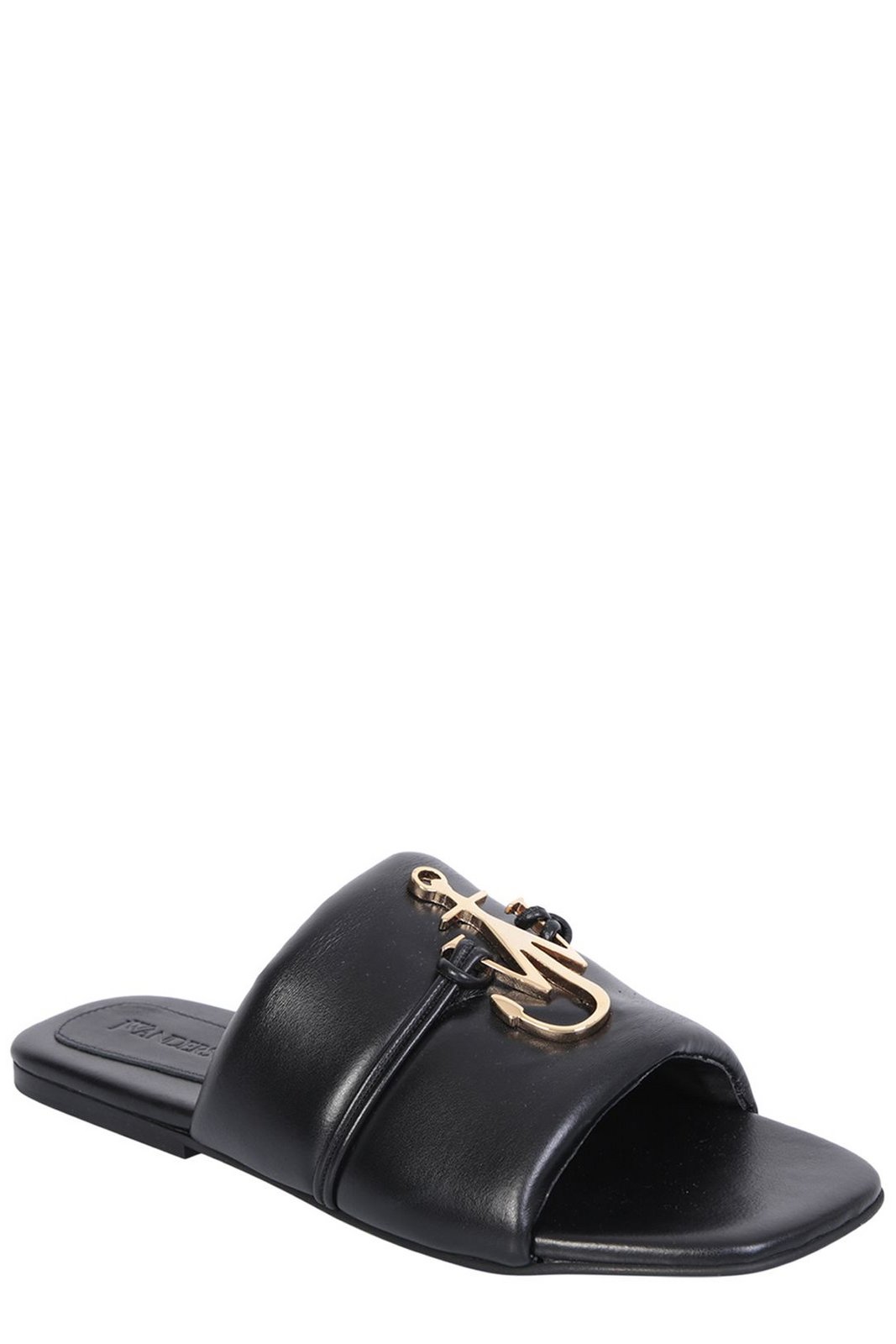 JW Anderson JW Anchor Plaque Slip-On Sandals