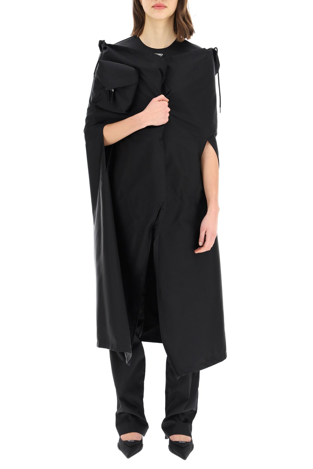 Prada Re-Nylon Gabardine Cape 4 Prada Re-Nylon Gabardine Cape