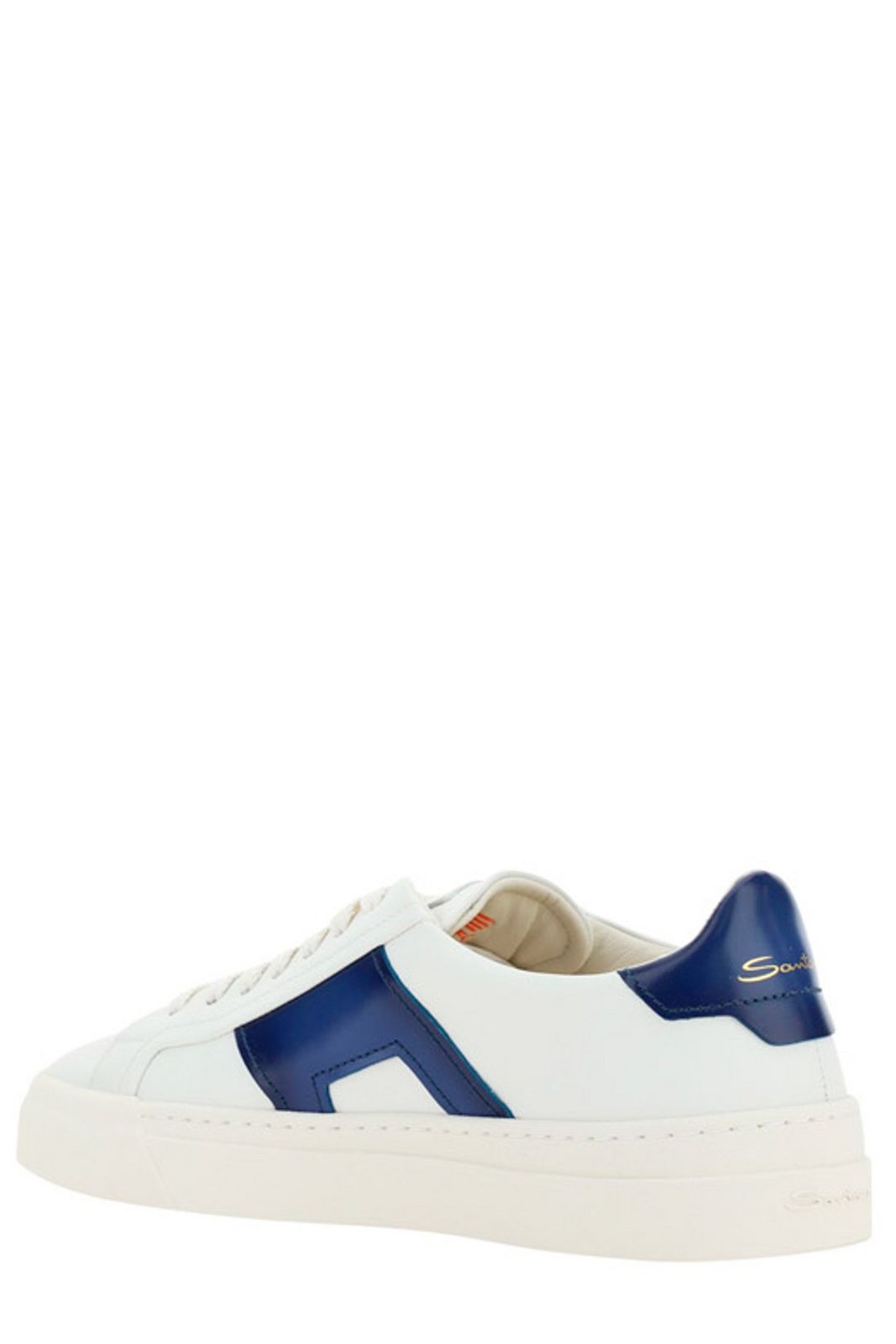 Santoni Double Buckled Lace-Up Sneakers
