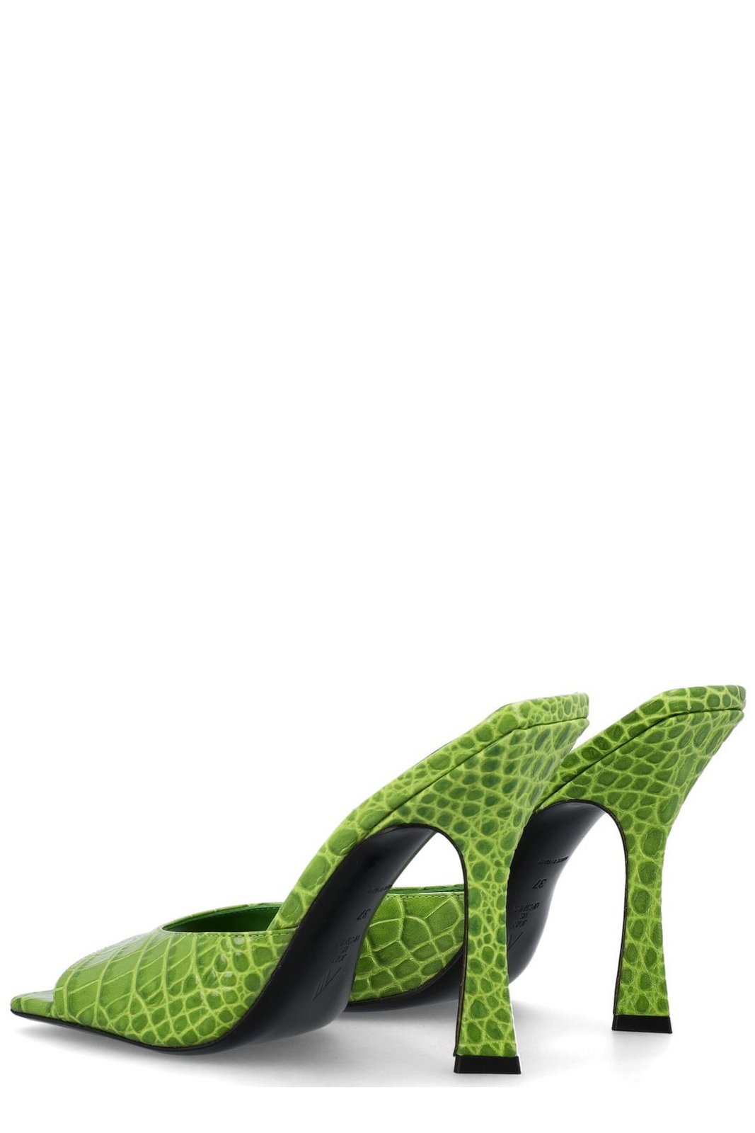 The Attico Embossed High-Heeled Sandals