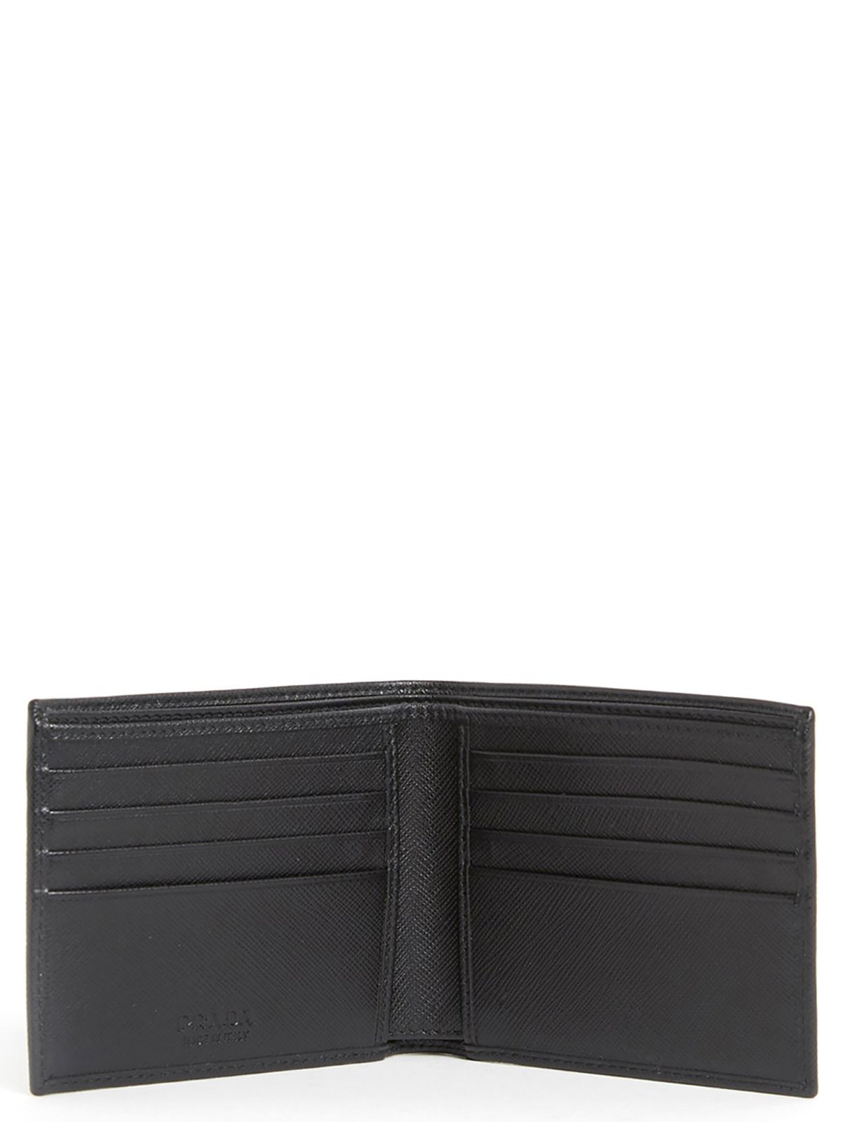 Prada Triangle Logo Bifold Wallet