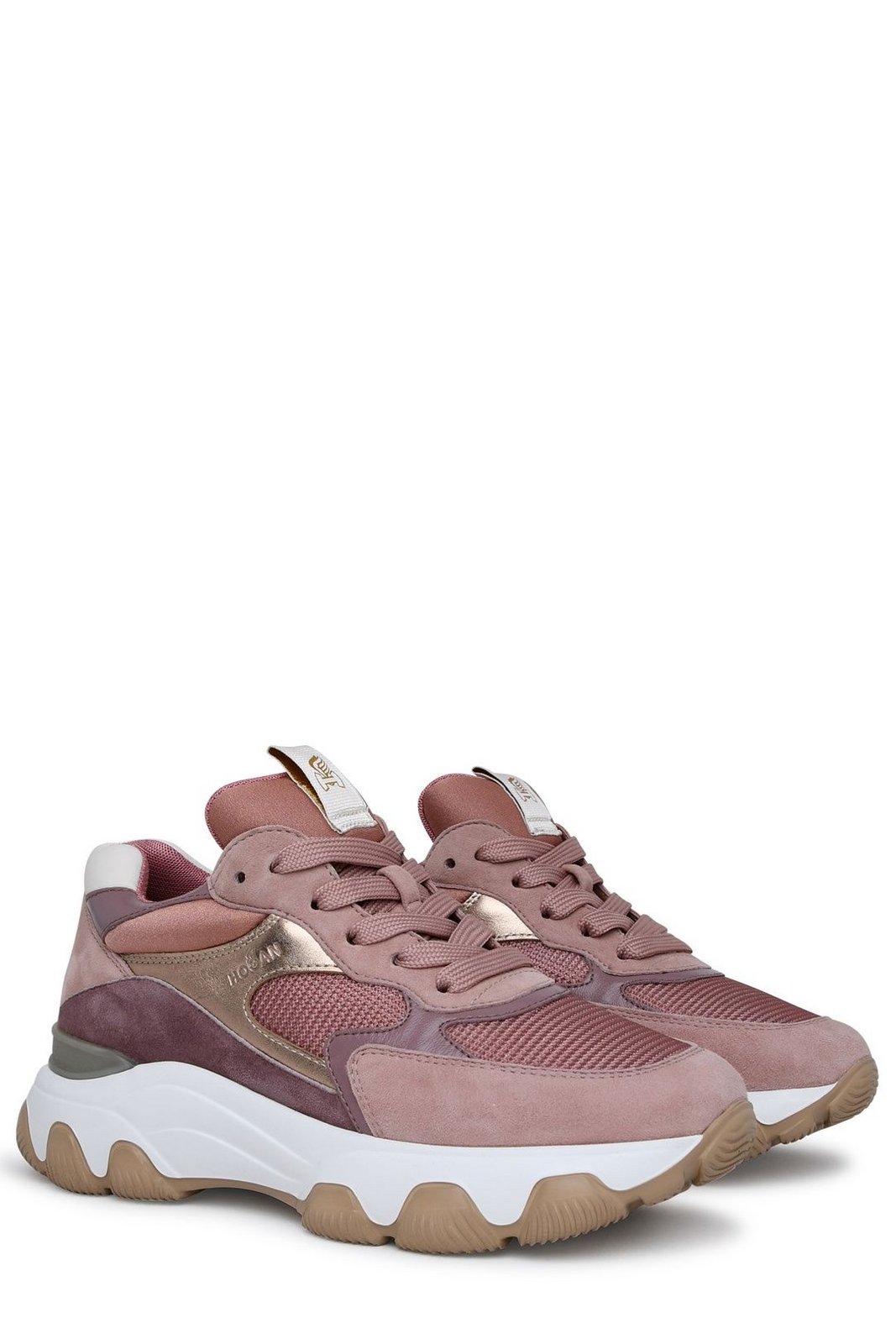 Hogan Hyperactive Logo Detailed Lace-Up Sneakers 4 Hogan Hyperactive Logo Detailed Lace-Up Sneakers