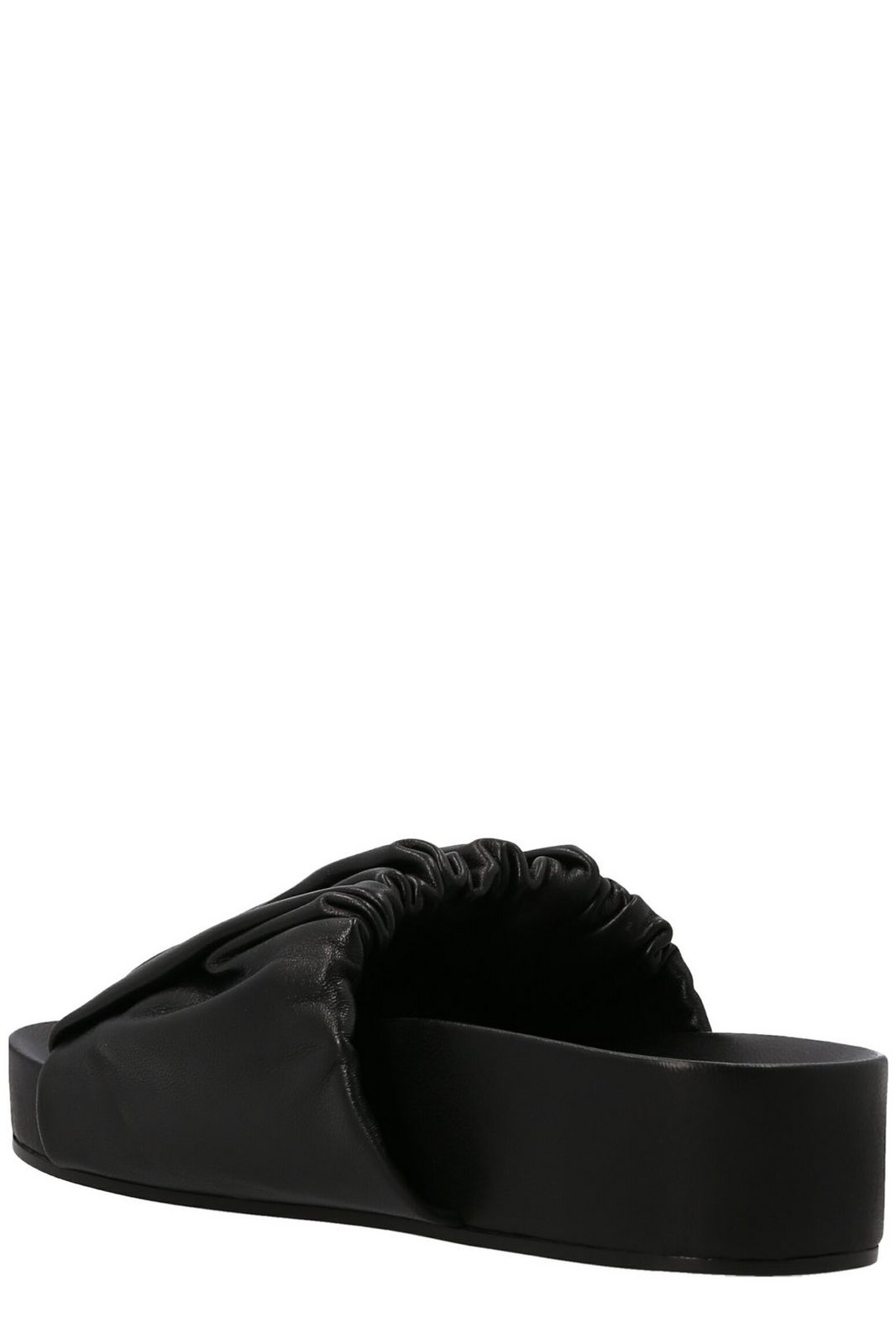 Jil Sander Ruched Slip-On Sandals