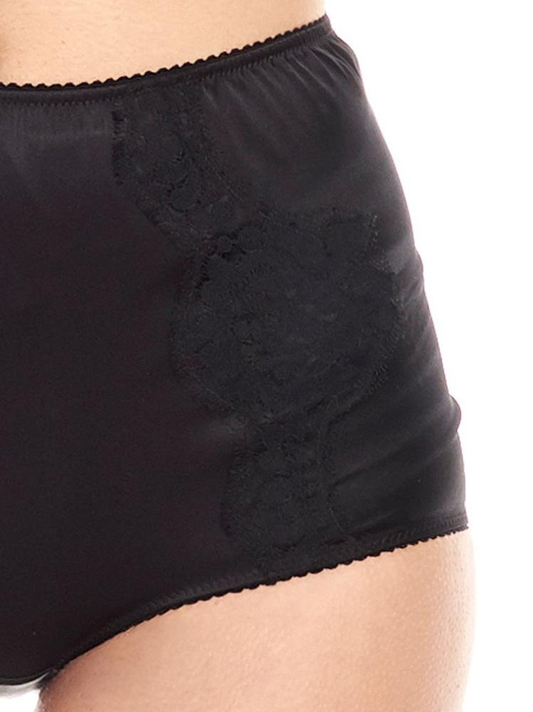 Dolce & Gabbana Lace Detailed Satin Briefs