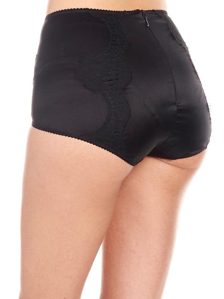 Dolce & Gabbana Lace Detailed Satin Briefs