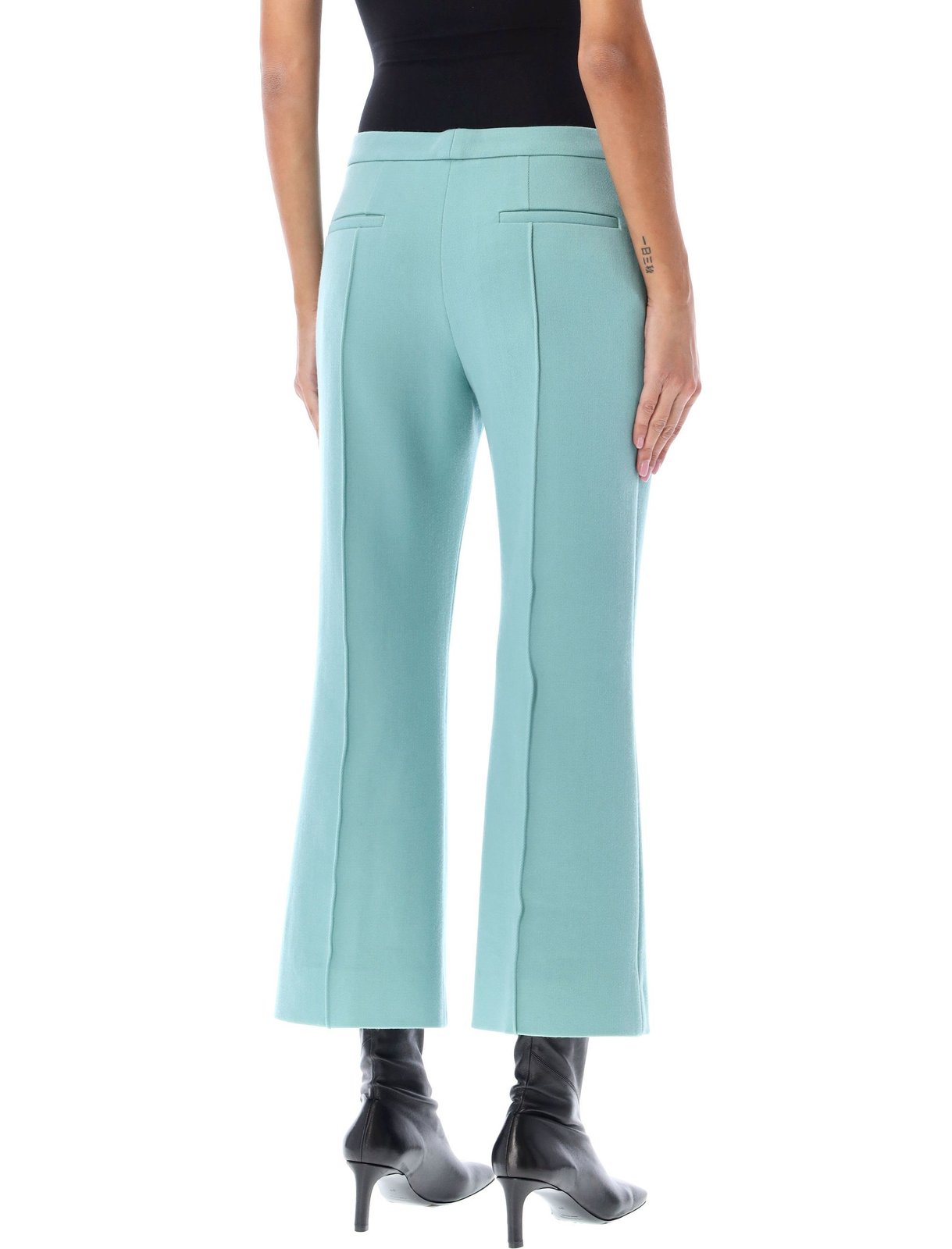Jil Sander Flared Cropped Trousers