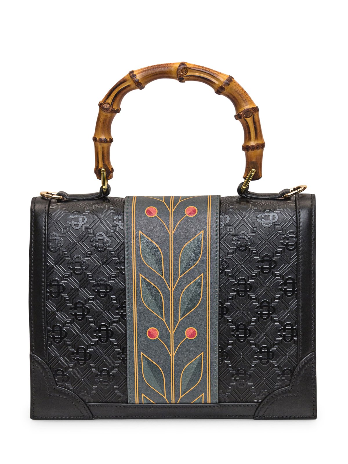 Casablanca Jeanne Logo Patch Top Handle Bag 3 Casablanca Jeanne Logo Patch Top Handle Bag