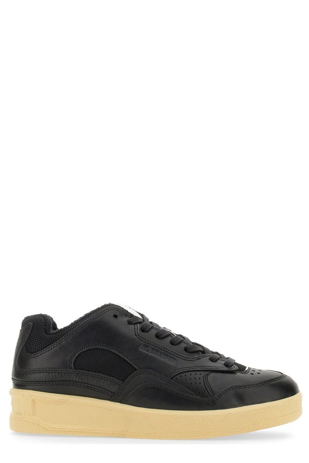 Jil Sander Round-Toe Lace-Up Sneakers
