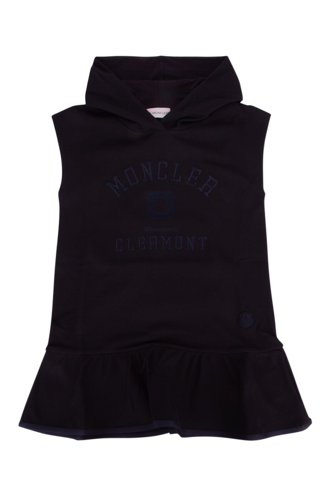 Moncler Enfant Embroidered Hooded Dress