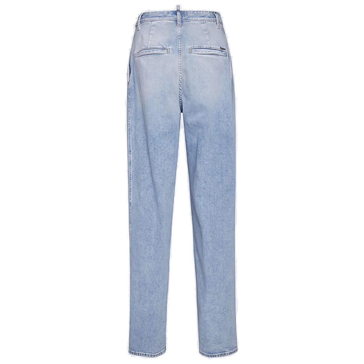 Dsquared2 High Rise Boxy Jeans 1 Dsquared2 High Rise Boxy Jeans
