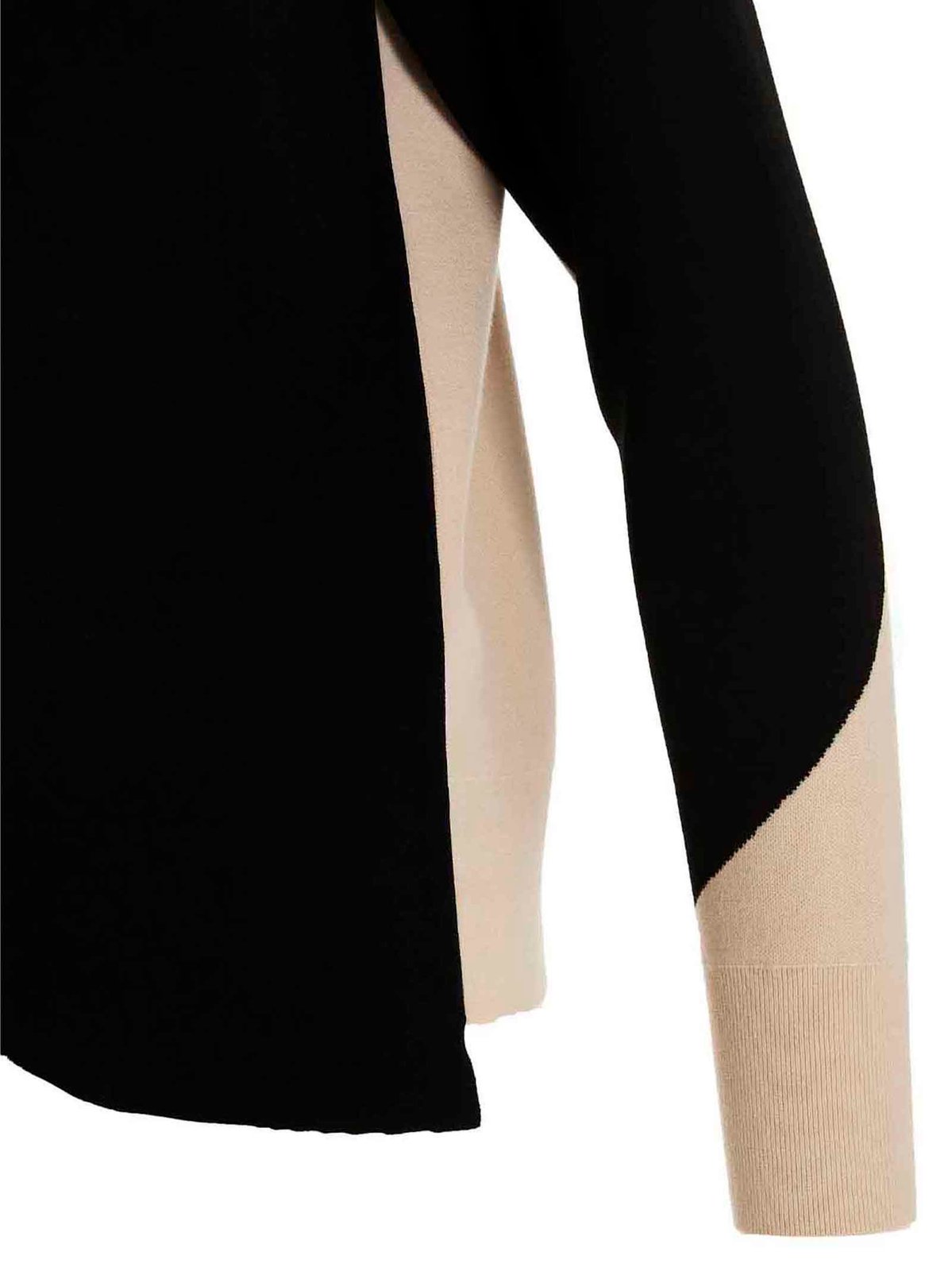 Tory Burch Colorblock Crewneck Knitted Jumper