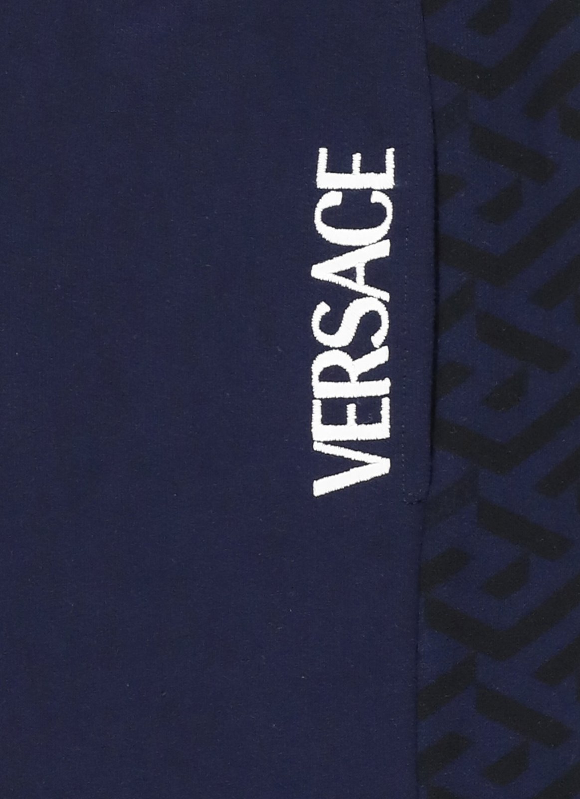 Versace Kids Logo Embroidered Track Pants