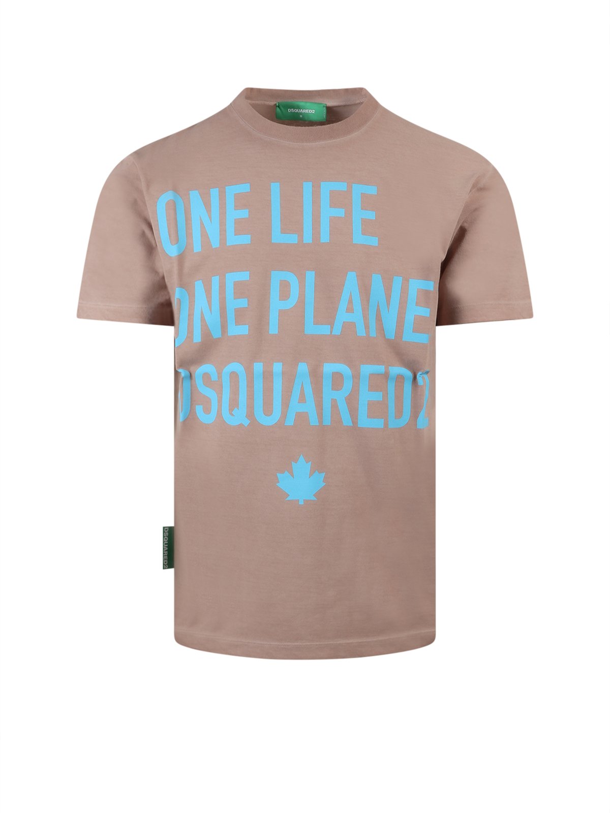 Dsquared2 Slogan Printed Crewneck T-Shirt