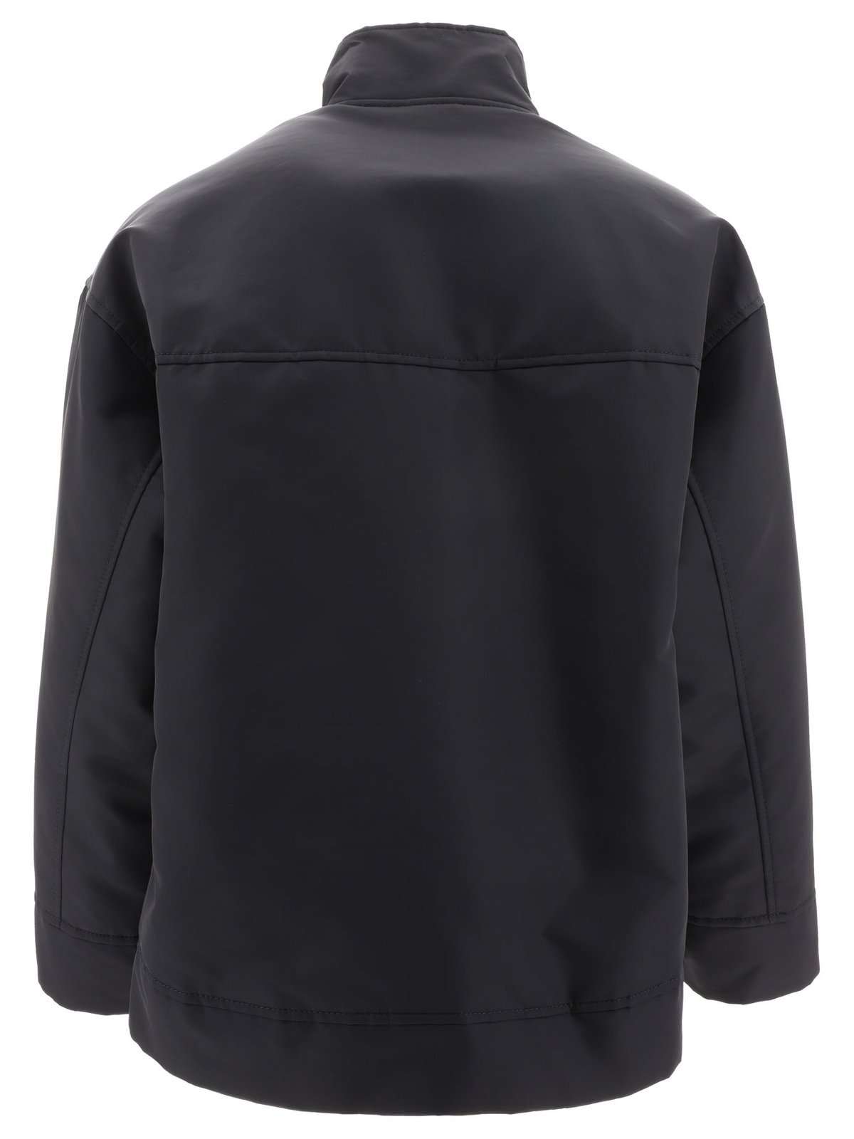 Valentino Stud Detailed Zip-Up Jacket