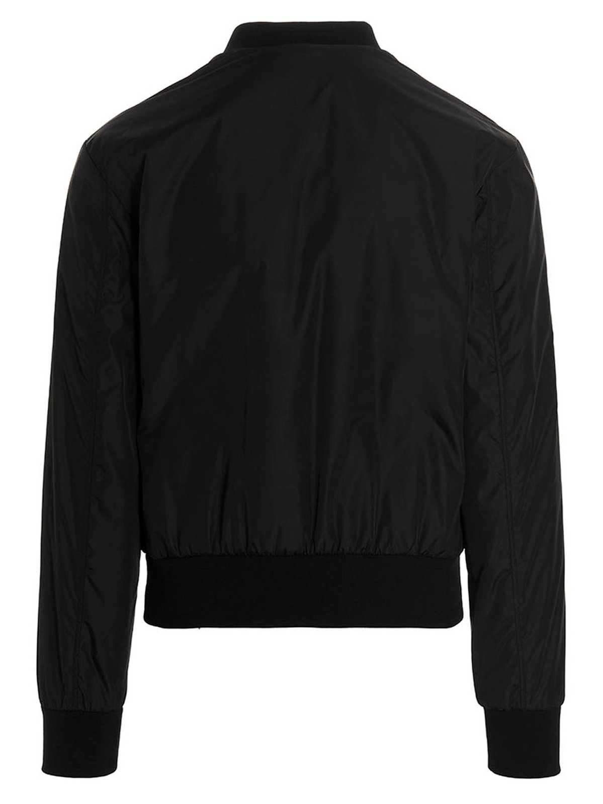Dolce & Gabbana Logo Plaque Zip-Up Jacket