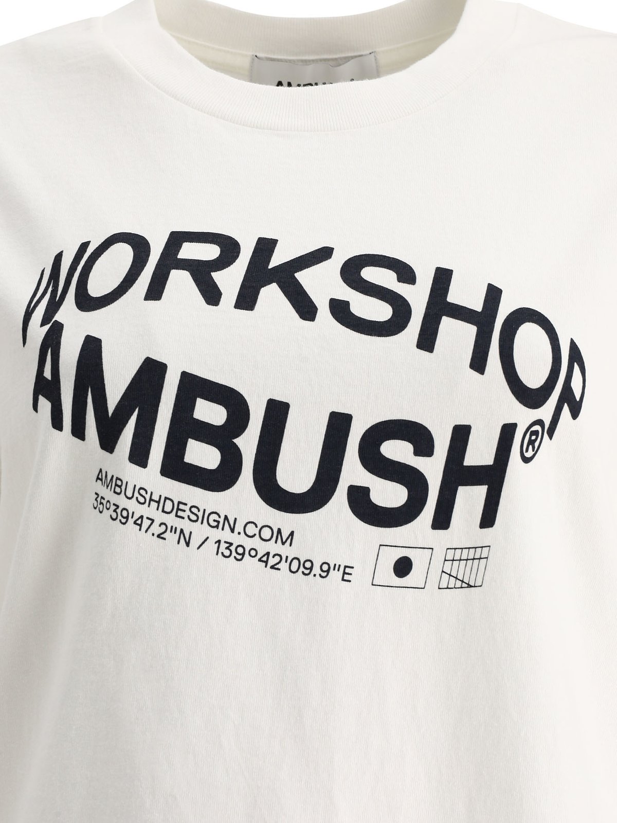 Ambush Logo Printed Crewneck T-Shirt