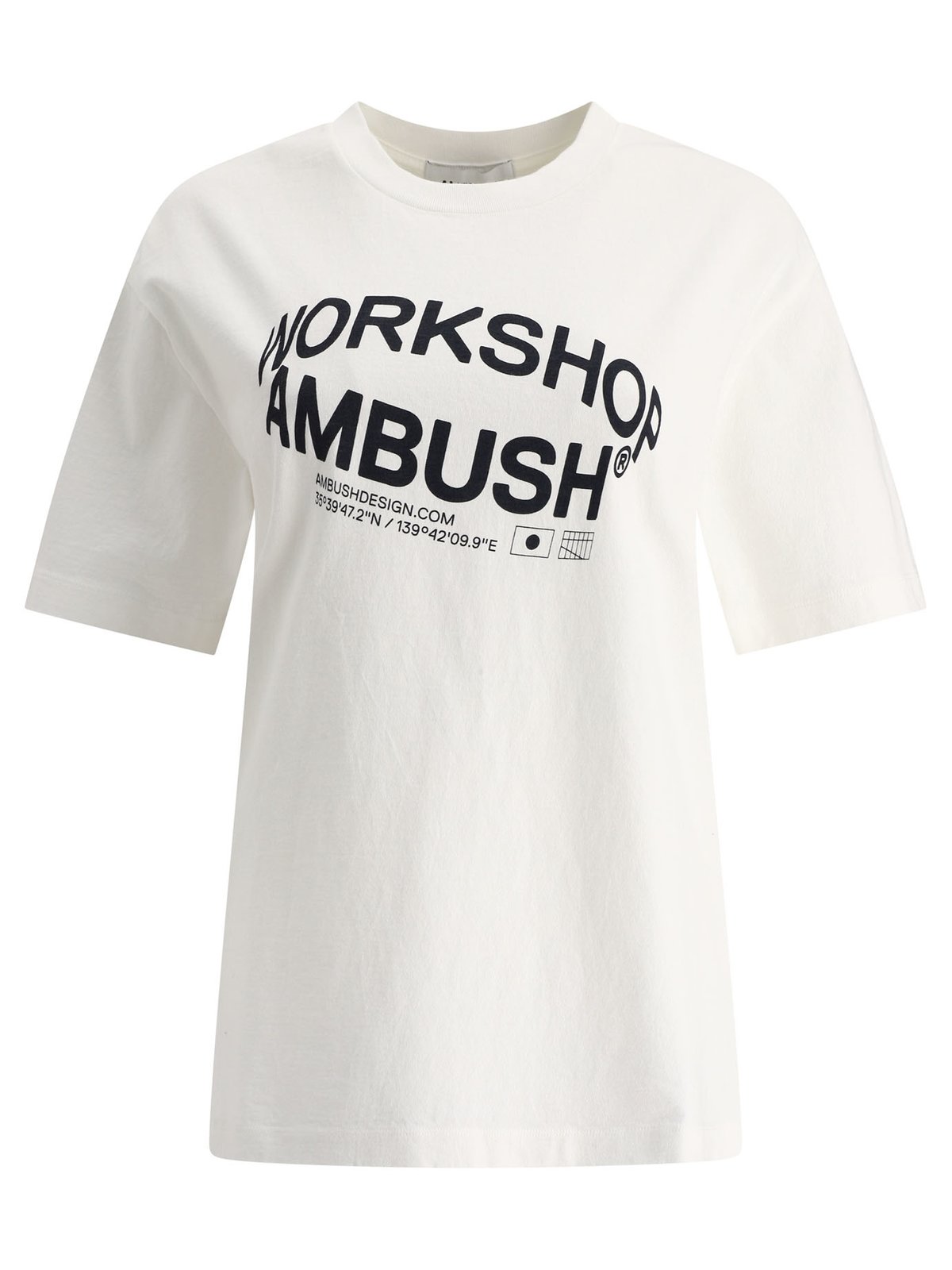 Ambush Logo Printed Crewneck T-Shirt